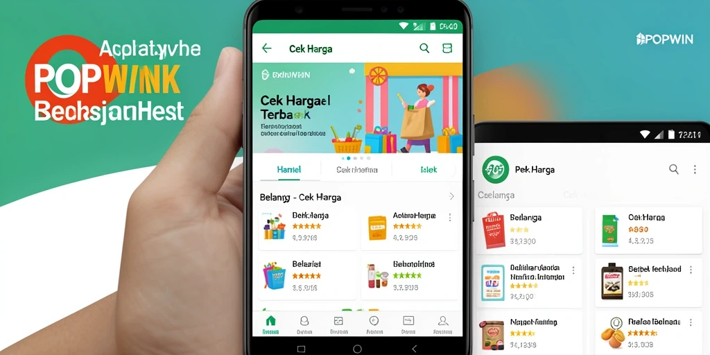 Antarmuka <strong>POPWIN</strong> yang menampilkan daftar harga produk.