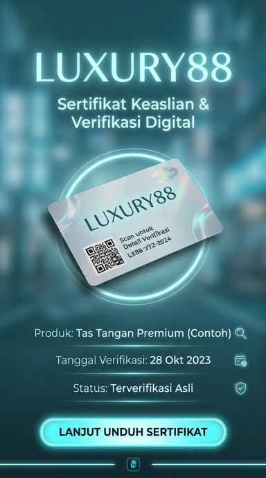 Tampilan kanal resmi luxury88